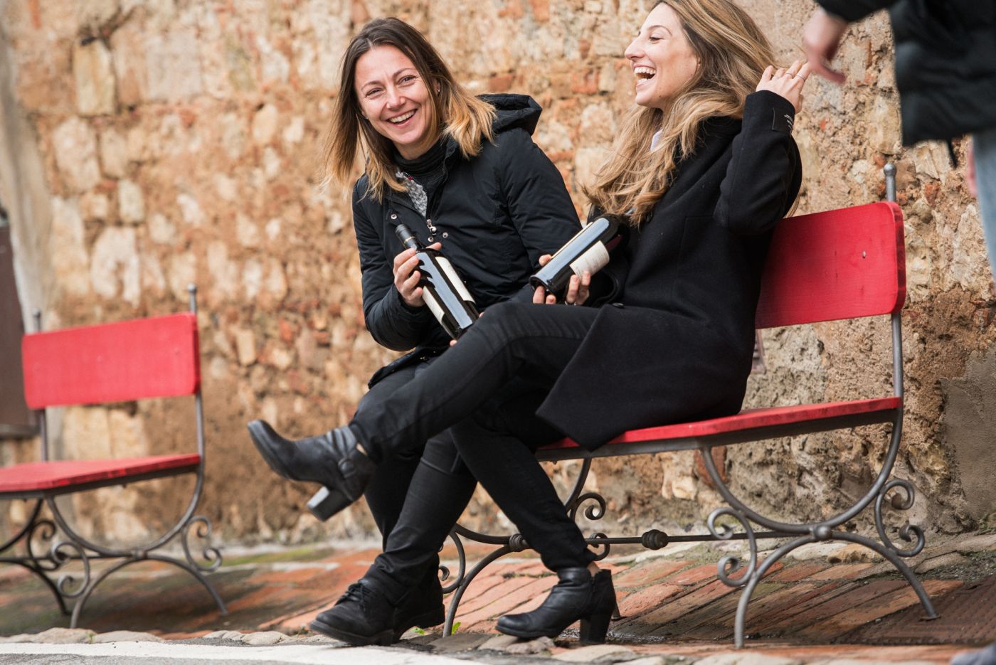 Silvia Fuselli (links) mit Schwester Stefania.
